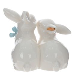 GAEM Фигурка декоративная "Зайцы", L11 W8 H10 см