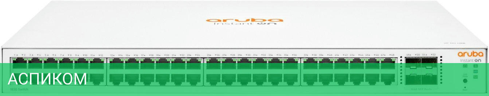 Коммутатор HPE Aruba Instant On 1830 48G (JL814A)