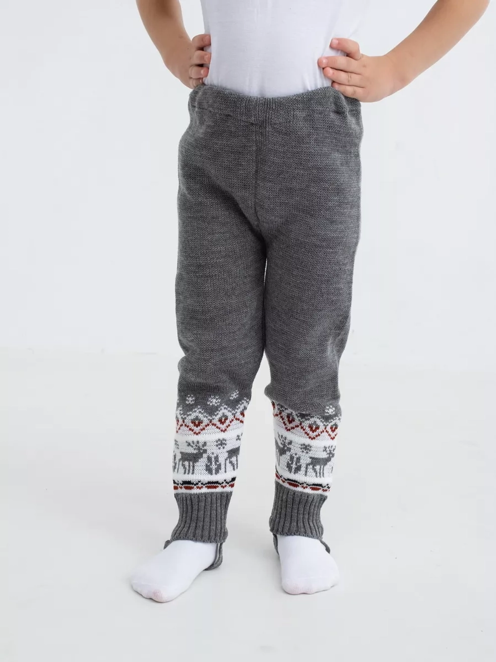 Рейтузы вязаные с орнаментом