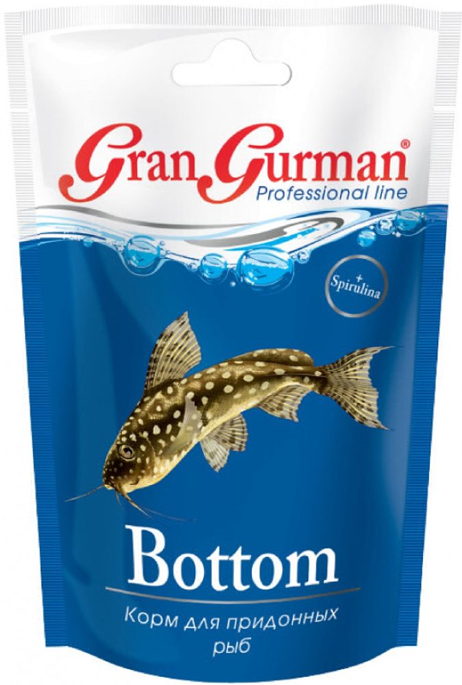 Gran Gurman корм для придонных рыб &quot;Bottom&quot;, 25 г