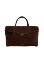 Сумка Manu Atelier Le Cambon 35 Deep Brown Suede