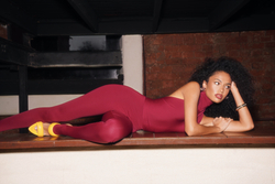 Боди halter raspberry