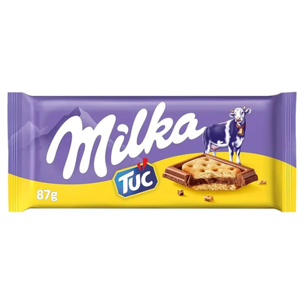 Шоколад Milka TUC соленый крекер 87 гр