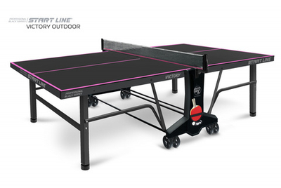 Стол теннисный VICTORY 6 Всепогодный Black