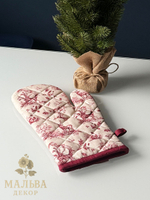 Прихватка-варежка "Лес" 18x30 см