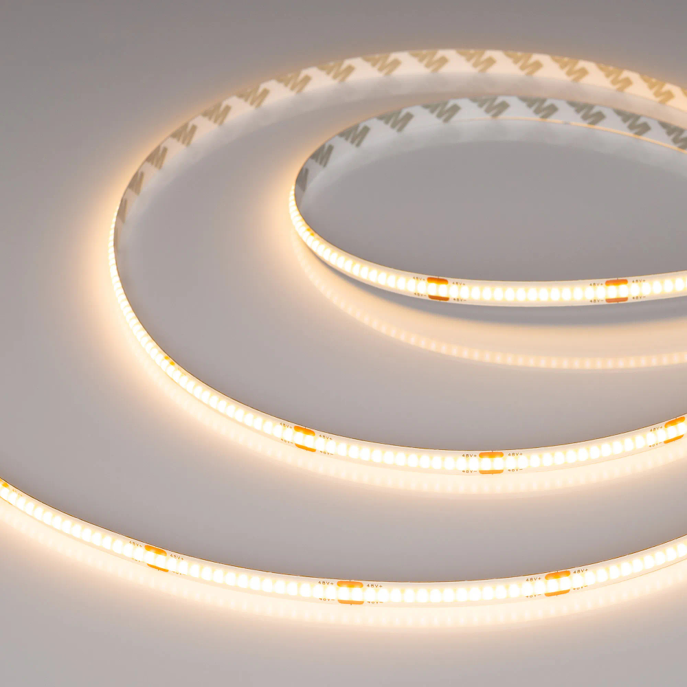 Светодиодная лента COB-X320-8mm 48V Warm2700 (8 W/m, IP20, 50m PRO REEL) (Arlight, -) 043242