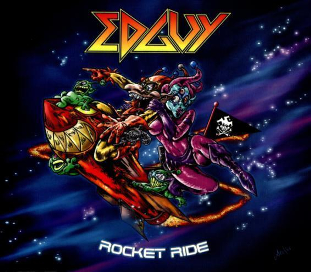 EDGUY - Rocket Ride, музыкальный компакт диск