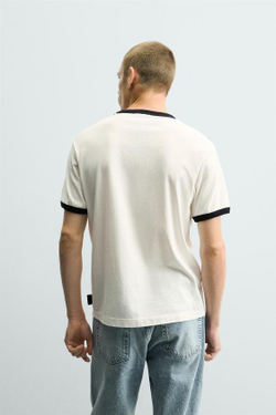 ZARA ФУТБОЛКА STRIKER USA 94 FIFA WORLD CUP™ FIFA CLASSICS, ЖЕЛТОВАТО-БЕЛЫЙ