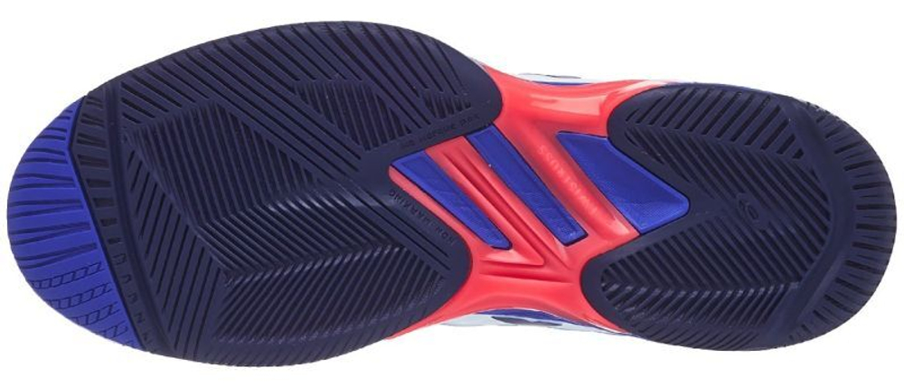 Женские Кроссовки теннисные Asics Solution Speed FF 2 - white/peacoat