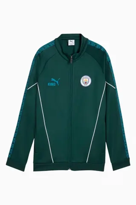 Кофта Puma Manchester City 25/26 KING Anthem Junior - зеленый