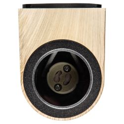 UUL-P51A 6W-GU10 IP65 PINE Светильник уличный. под лампу GU10. Архитектурный накладной. Цвет корпуса сосна. TM Uniel