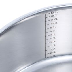 Кастрюля из нержавеющей стали Gipfel Signo 1297 36 см/13 л