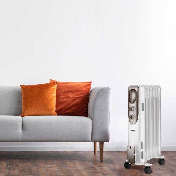 Радиатор масляный Zanussi Espressione ZOH/ES-07WN 1500W (7-секций) — (7)