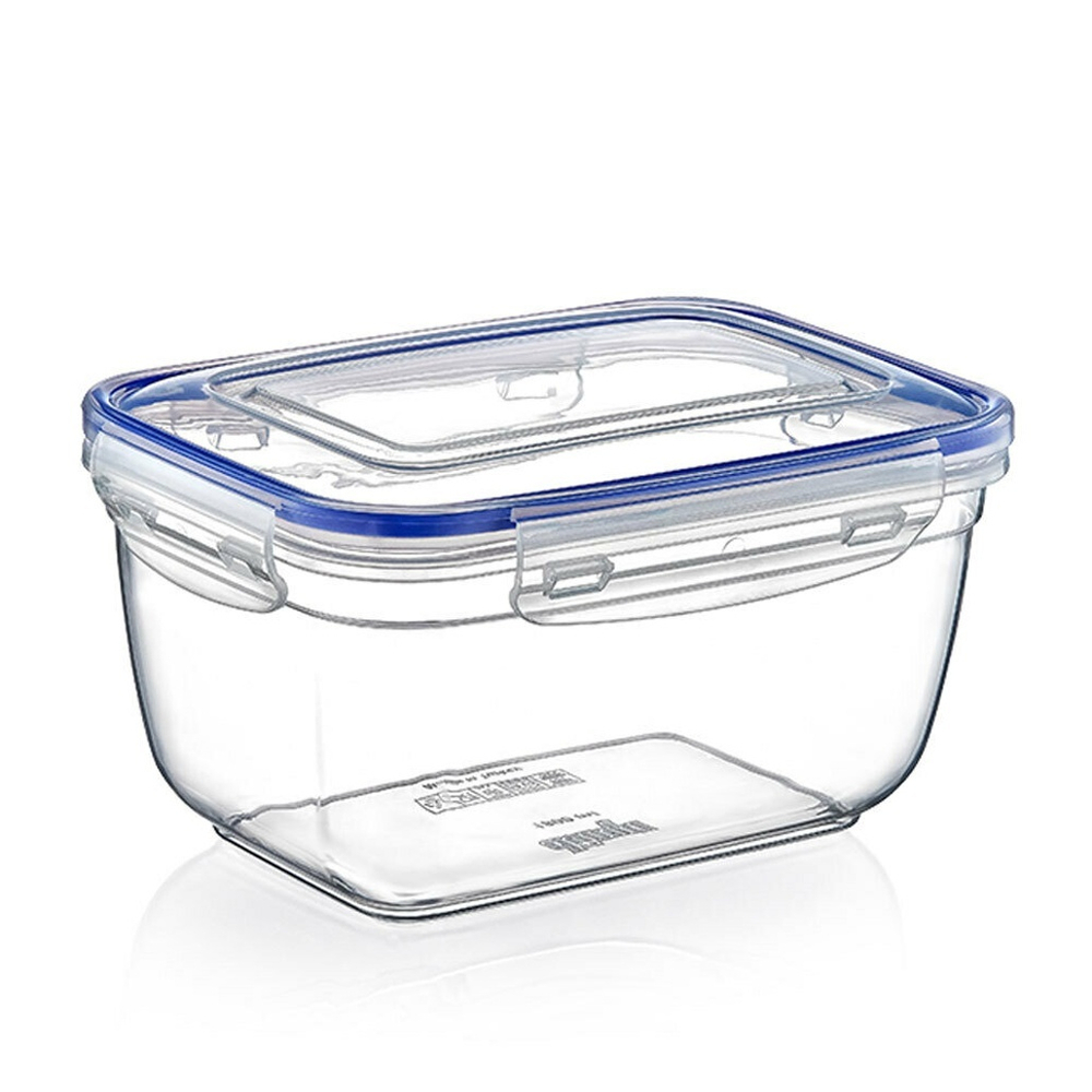 Контейнер для продуктов 1,8л герметичный прямоугольный глубокий
