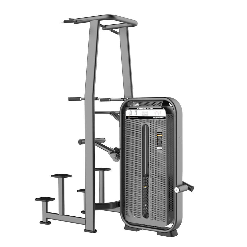 E7009 Турник, брусья с противовесом. Стек 135 кг