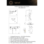 Настенный светодиодный светильник Aployt Fifi APL.095.01.24