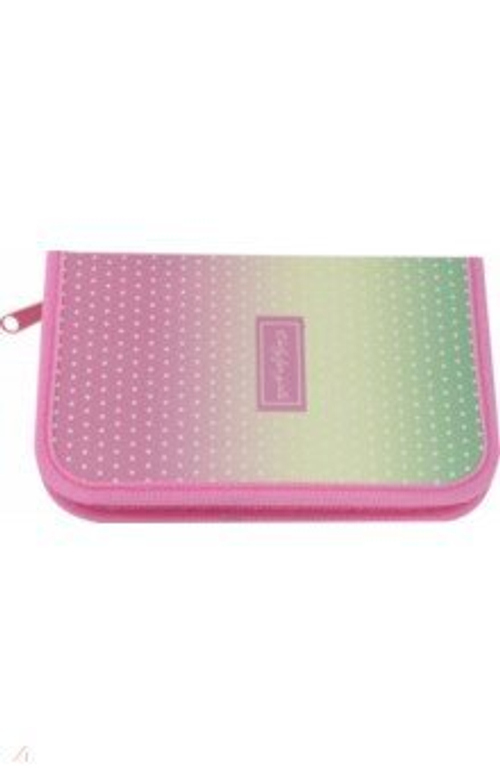 Пенал 1 отделение 190*115 ламин "Фон в горошек" ПРОФ-ПРЕСС_PROFIT ПН-1837 И