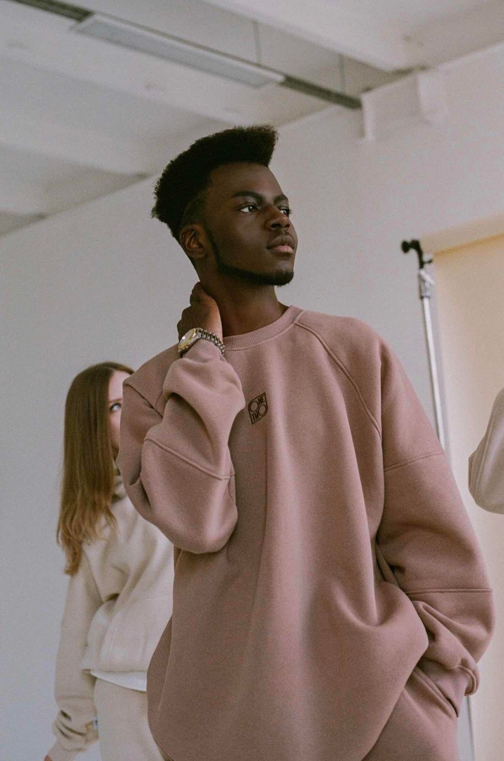 Толстовка ONE TWO "MULTICOLOR" Начес Синопия Фреско