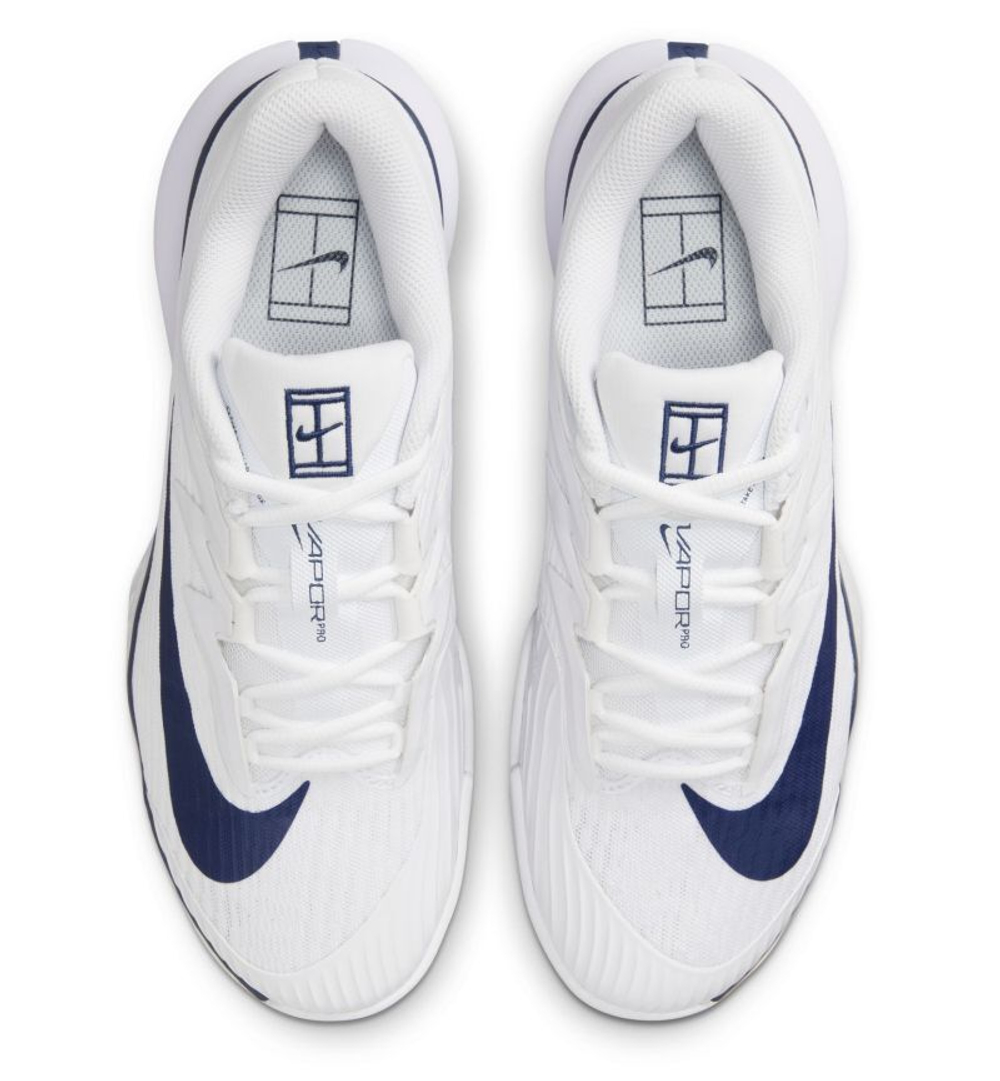 Женские теннисные кроссовки Nike Zoom Vapor Pro 3 HC Premium - white/midnight navy/blanc/marine minuit