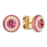 Серьги с Турмалином и Бриллиантами, Е0143-30/3