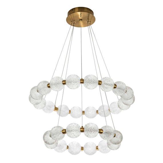 Подвесная светодиодная люстра Modelux Modestyle MS.8014.600.400 AB