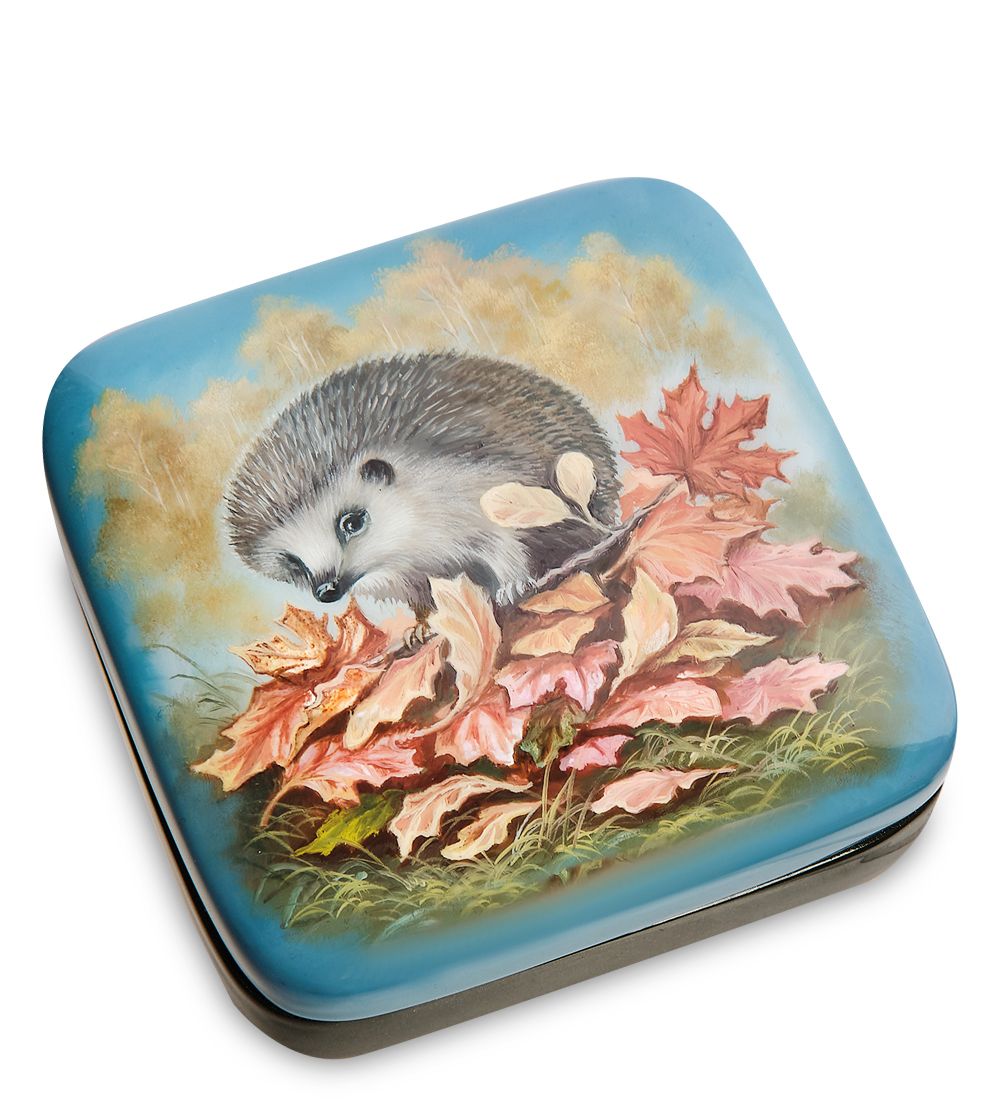 ШК-20/51 Шкатулка «Ежик» худ. Ларина М.