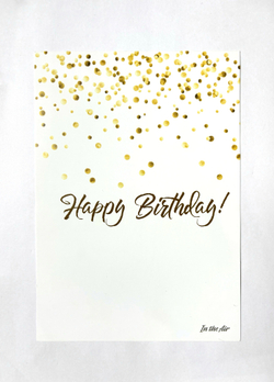 Открытка к букету «Happy birthday»