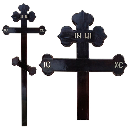 Крест сосновый фигурный "Купола" 210 см