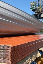 Медно-коричневый профлист (Ral 8004)