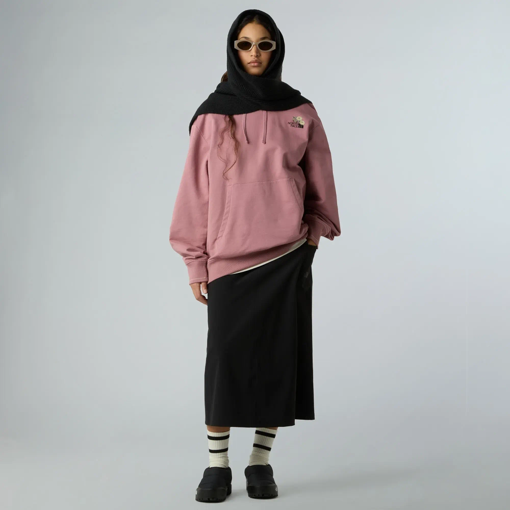 Худи The North Face Flower Dome Relaxed Hooded GPH nostalgia rose