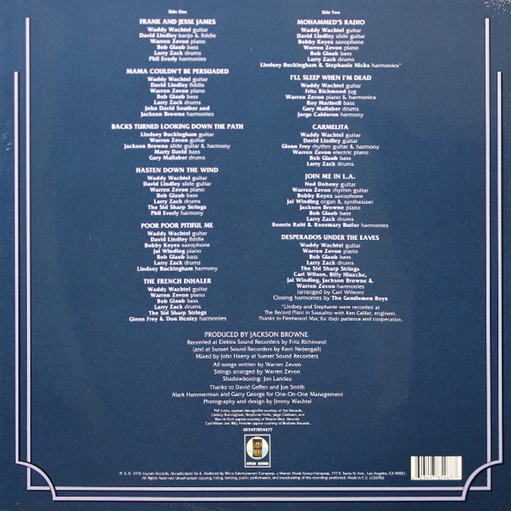 Warren Zevon / Warren Zevon (LP)