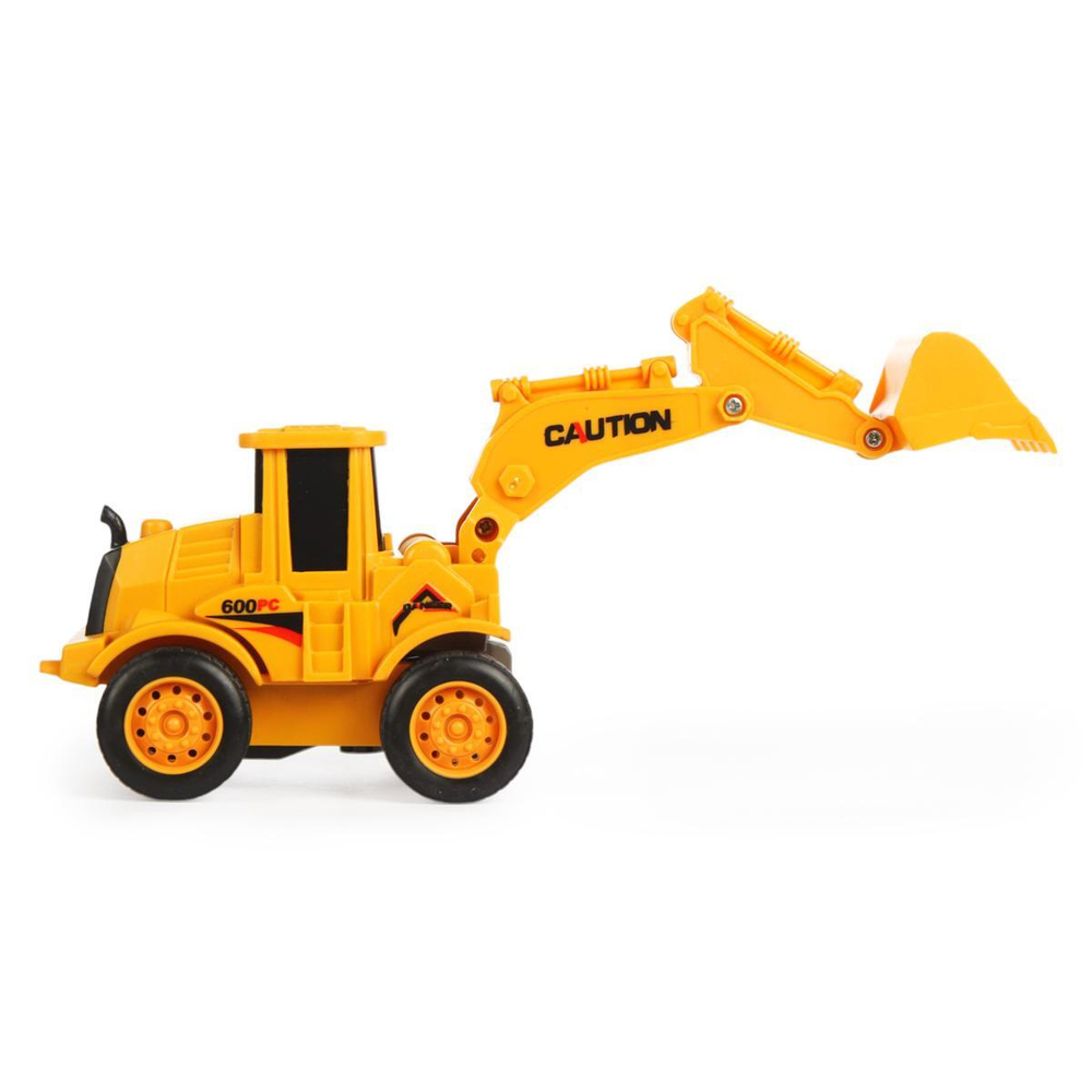 Робот трансформер (18*8*12,2см) "Робобиль-спецтехника-3" в коробка