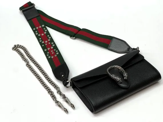 Маленькая сумка на плечо Gucci Dionysus черный