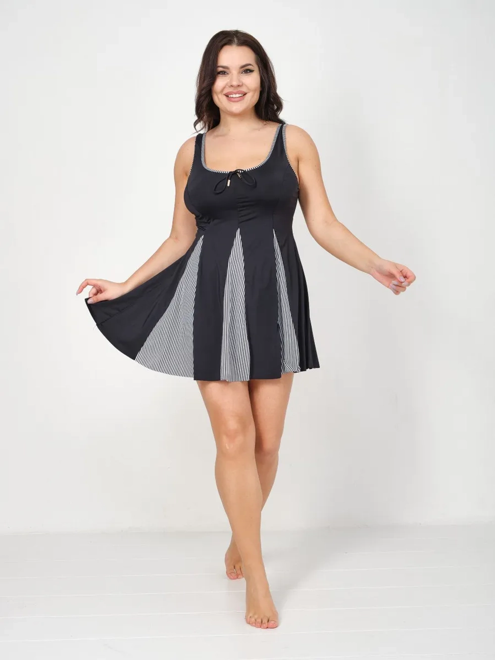 купальник слитный танкини больших размеров