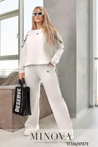 Костюм 879-белый Minova