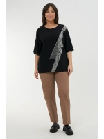 Блузка удлиненная нарядная