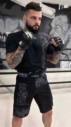 Шорты для MMA Legenda Варяги черные