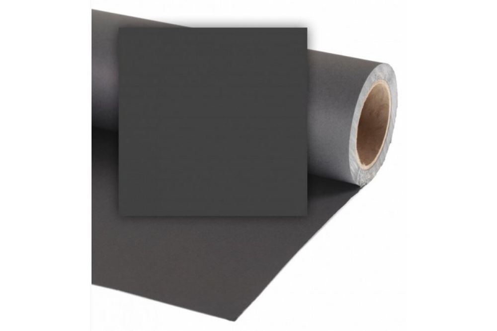 Фон бумажный Colorama LL CO968 2,18 x 11 метров, цвет Black