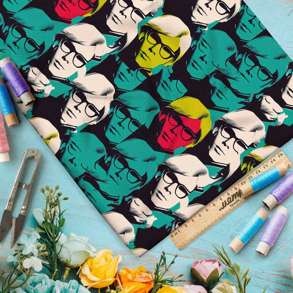 Ткань бифлекс  Энди Уорхол