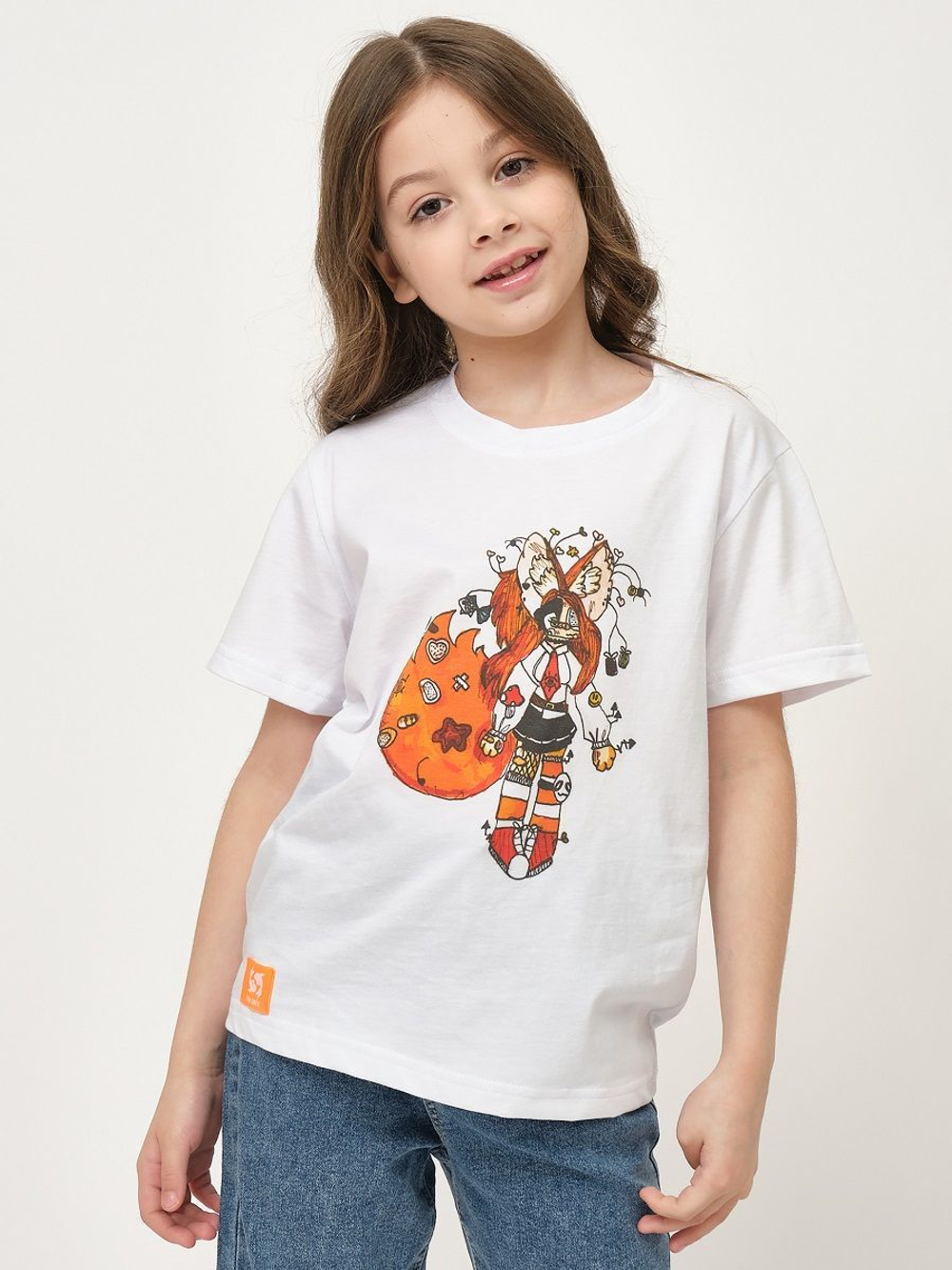 Детская футболка с принтом Soul (Размер: 152-158) (Цвет: белый)