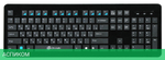 Клавиатура Oklick 870S черный
