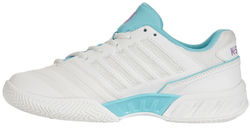Женские теннисные кроссовки K-Swiss Big Shot Light 4 - brilliant white/angel blue/sheer lilac - White