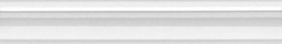 Бордюр Марсо BLC017R Багет белый обрезной