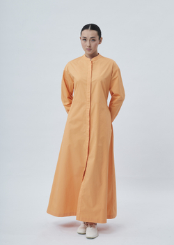 Платье оранжевое р.XL