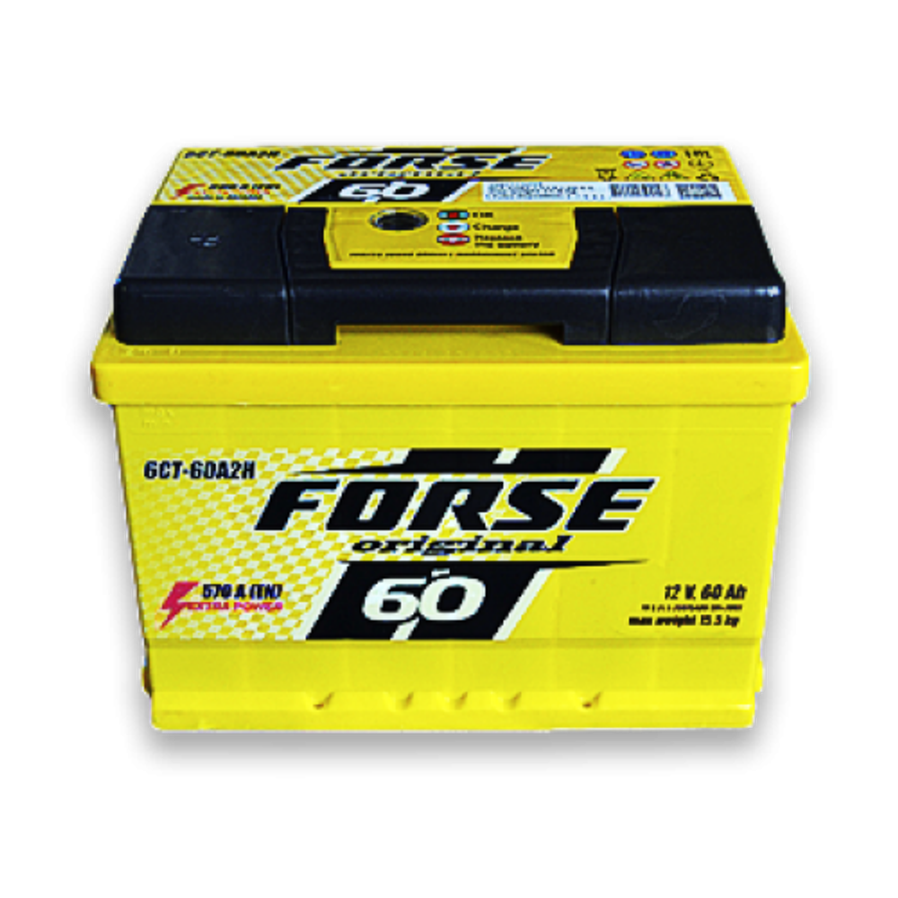 Аккумулятор 6СТ-60 VL(1), п.п., L+, FORSE (JIS)