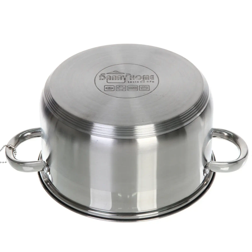 Кастрюля из нержавеющей стали MONICA 4,7л, индукция, DH14-22