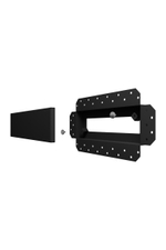 Решетка вентиляционная SGR 300х100 окраш.сталь Matt black ERA