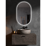 Зеркало овальное без рамы Armadi Art Modern 60*110 568 подсветка, сенсор, антизапотевание