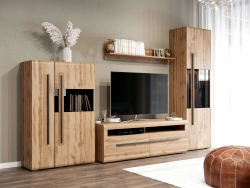 Шкаф-витрина однодверный "Ницца" гостиная