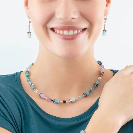 Серьги Coeur de Lion Aqua-Lilac 2838/20-2026